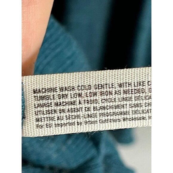 Free People Top Women XS Green Pullover Tiered Boho Peasant Hippie Cowgirl Retro - Picture 10 of 12